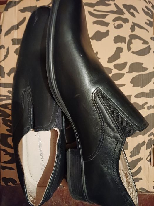 Туфли мужские черные