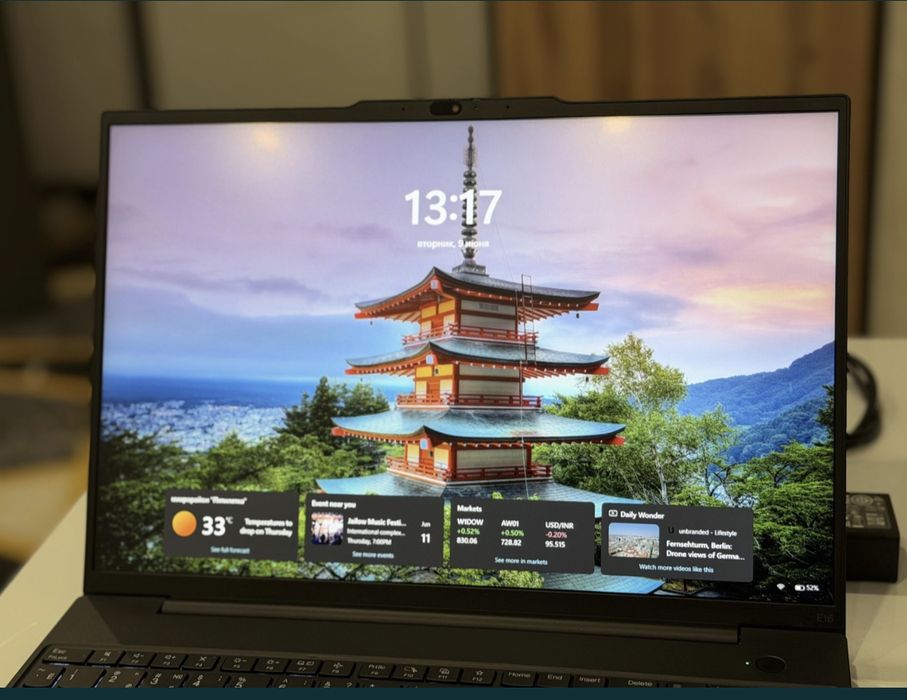 Ноутбук Lenovo ThinkPad E16 G2 16” / intel ULTRA 5 / RAM 16/ SSD 512GB