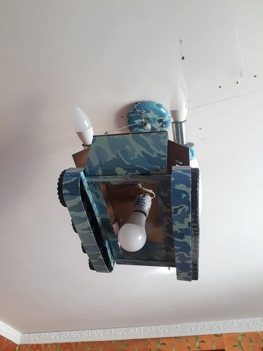 Детский  люстра  ТАНКА