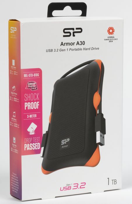 SP Silicon Power HDD USB 3.2 Gen 1 внешний жёсткий диск.
