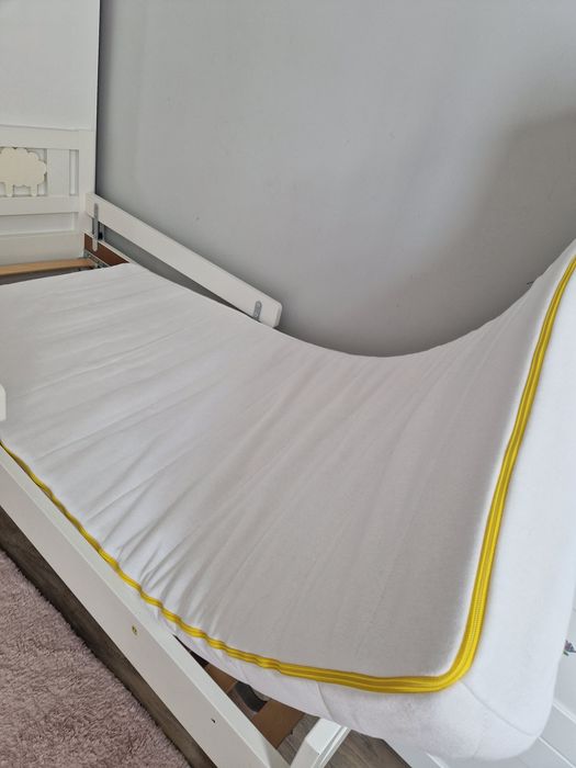 Pat copii IKEA cu saltea inclusă 70x160 cm # nefolosit