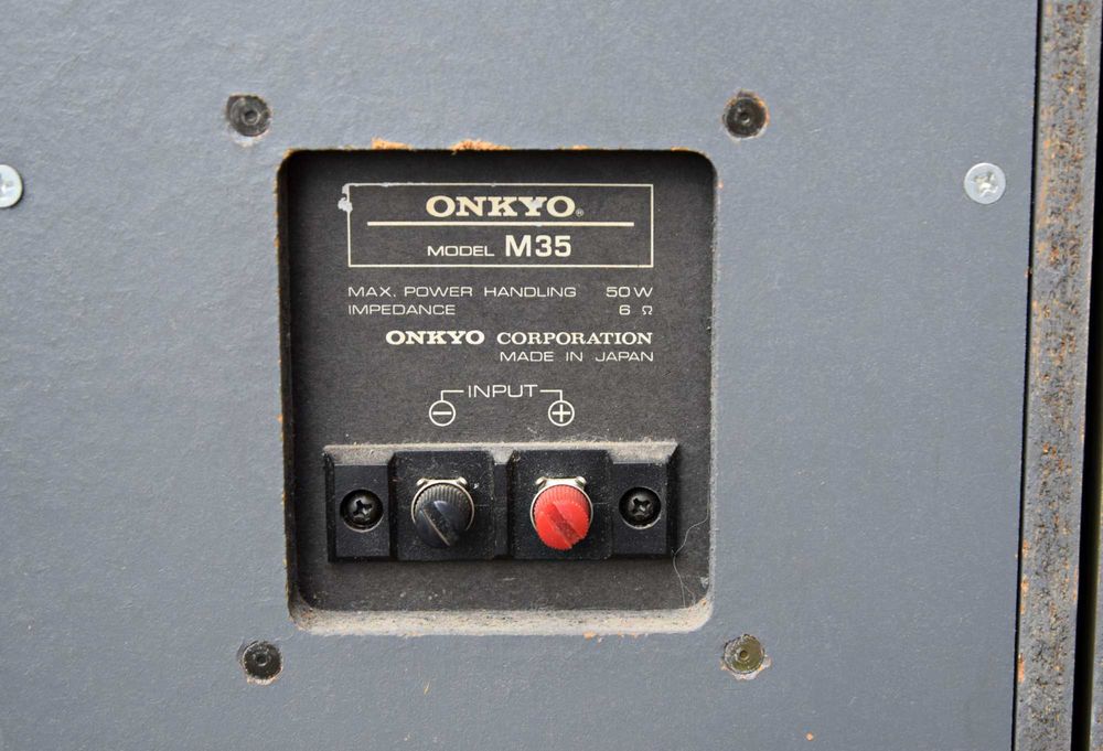 Boxe Onkyo M-35, boxe de raft