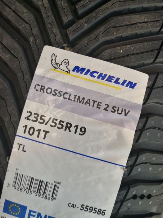 235 55 19 цола гуми нови Michelin crossclimate dot 26