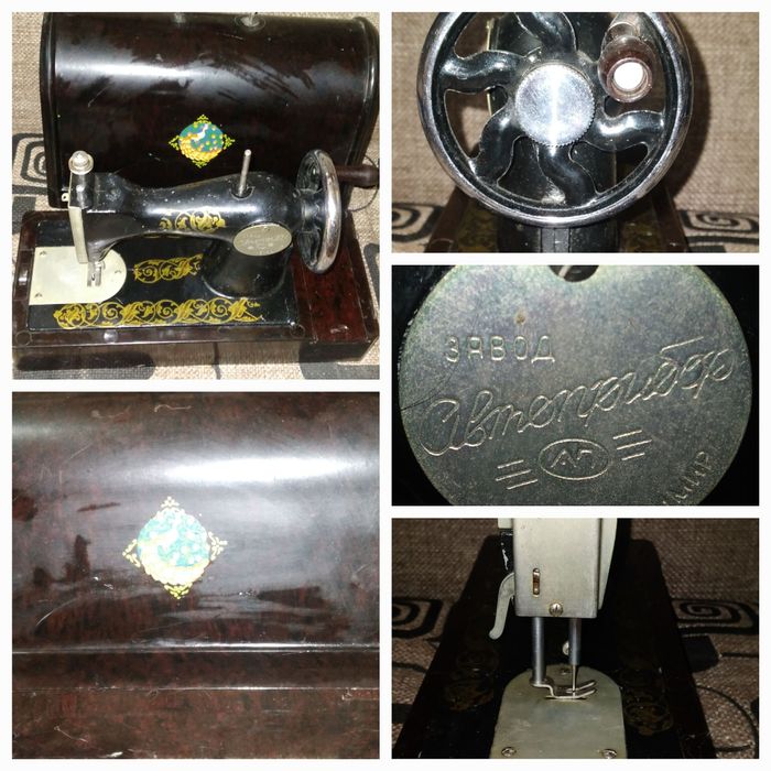 Детские швейные машинки СССР. Смотрите 8фото Читайте описании