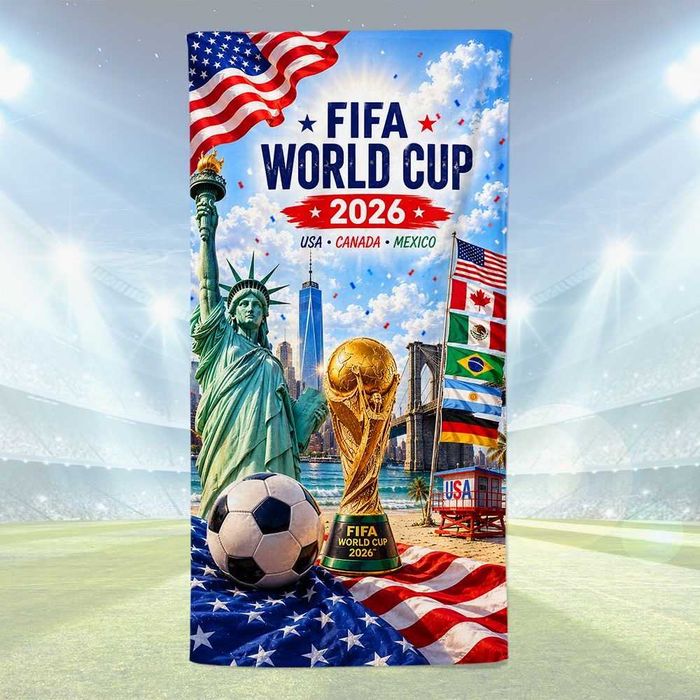 Памучни хавлии Световно първенство по Футбол 2026