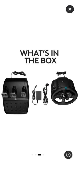 Vand Volan Logitech g923 Si ps5 slim disk