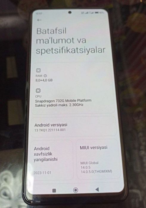 Redmi note 12 pro