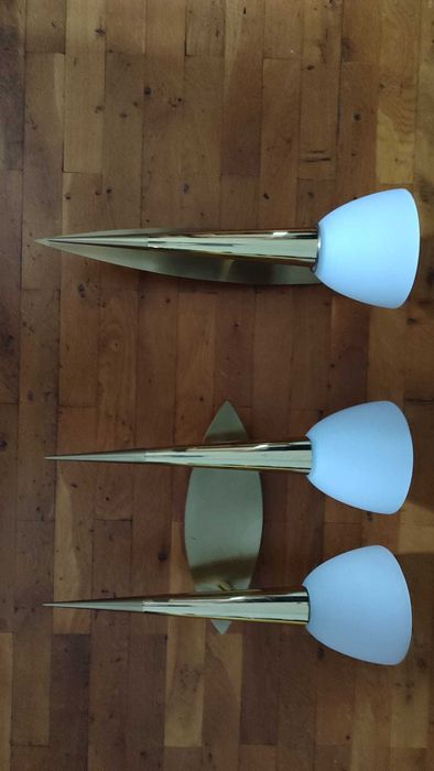 Set aplice perete bronz