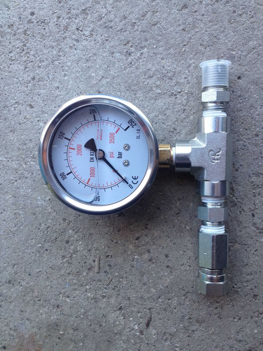 Manometru pt pompe de zugravit vopsit airless