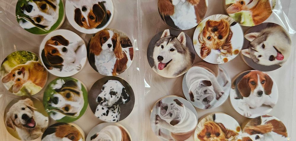 Дървени елементи за мартеници с отвор