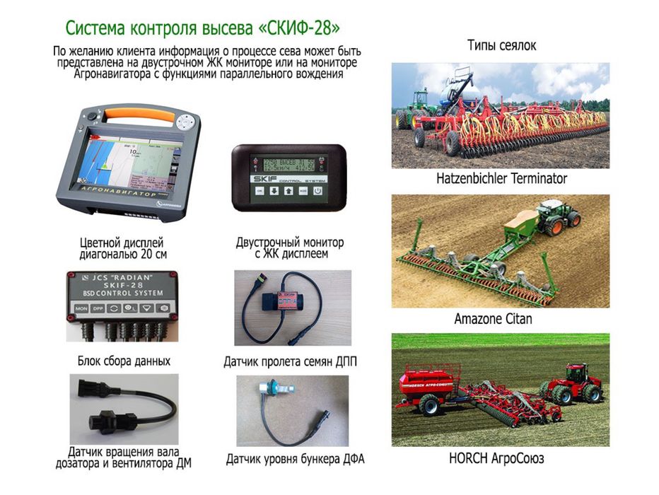 Продам система контроля высева