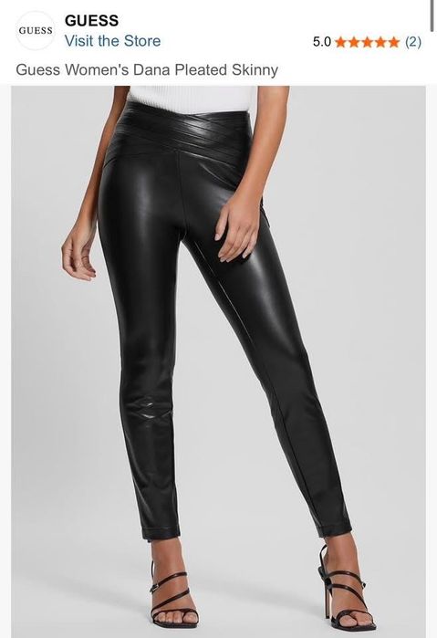 GUESS – кожен панталон