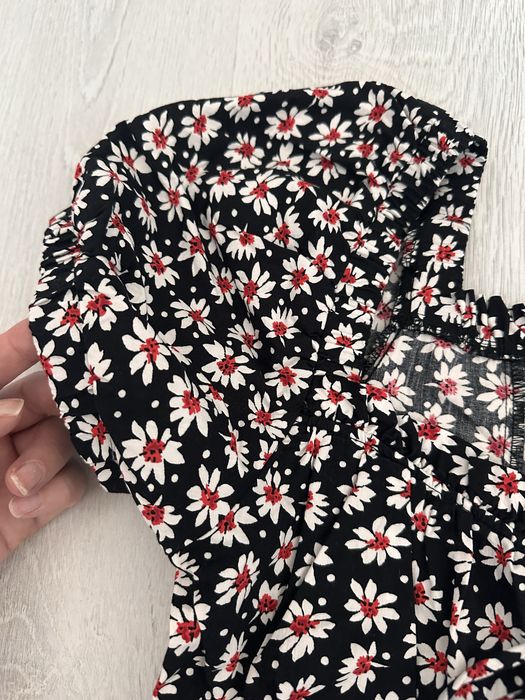 Къса рокля на цветенца ZARA