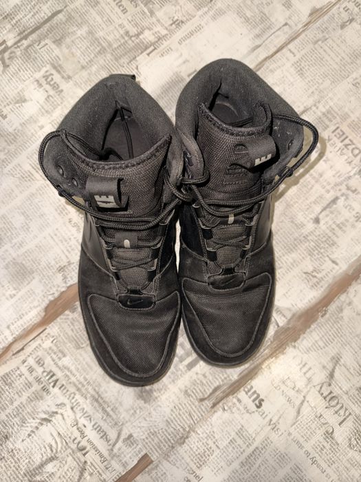 Мъжки кецове Nike – черни, високи