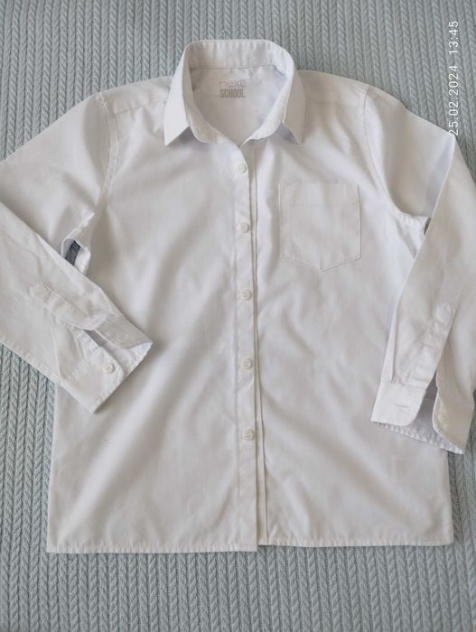Школьные рубашки NEXT на 8 лет