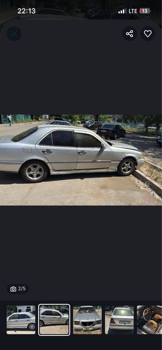 Продам мерседес w202 c180