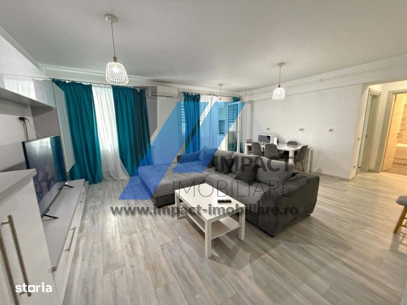 2 camere lux, totul nou, bloc nou, Decebal Residence, zona Mall, etaj5
