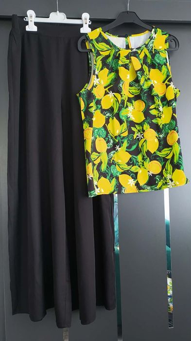 Compleu de damă..Top si pantaloni ..XL