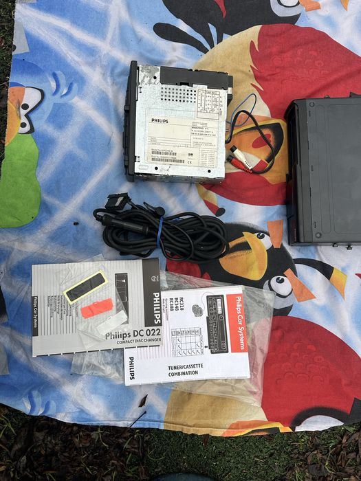 Radio casetofon retro Philips Rc348, magazie CD (