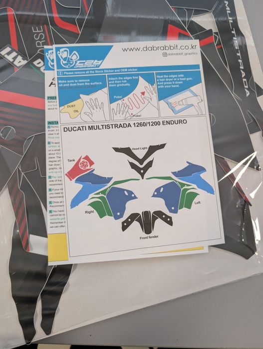 Графики,лепенки за Дукати