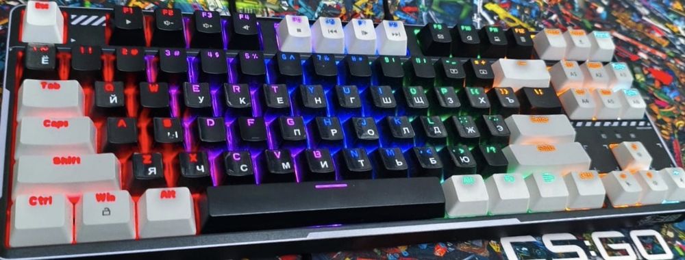 Клавиатура механическая красные Switch