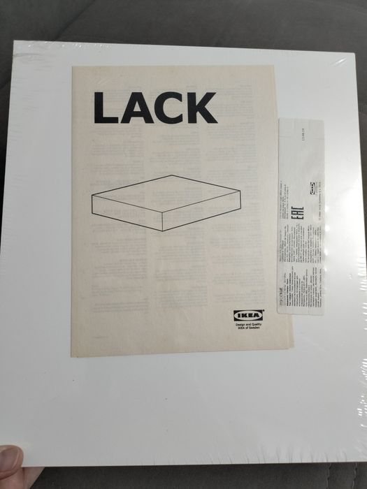 2 шт., настенная полки IKEA LACK.