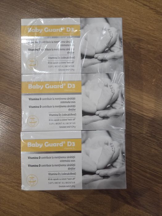 Set 6x40 Vitamina D3 Baby Guard