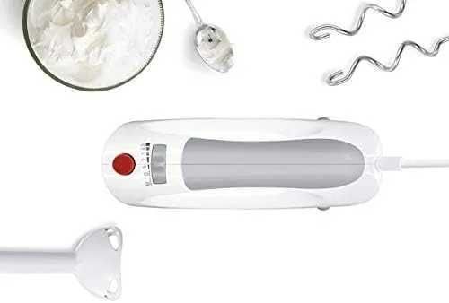 Миксер Bosch 3в1 MFQ3540, сива, бяла, 7,7 см Д x 20,1 см Ш x 14,1 см