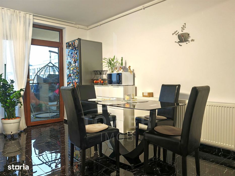 Penthouse 116 mp, terasă generoasă- vedere panoramică, compartimentare
