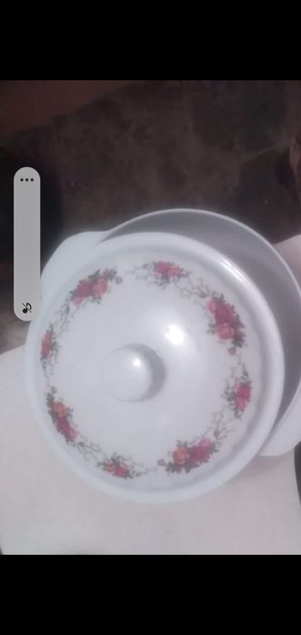 Керамика горшочек с крышкой