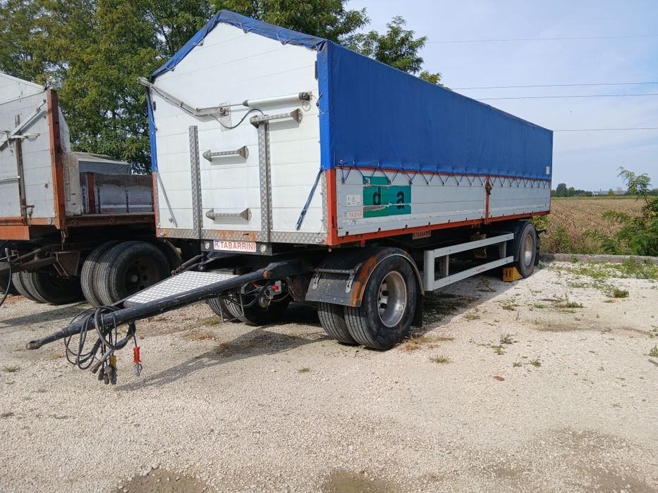 Remorca agricolă basculabila pe arcuri