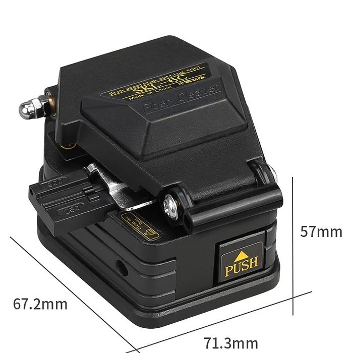 Скалыватель оптического кабеля, оптика резка, Optic Fiber Clever,