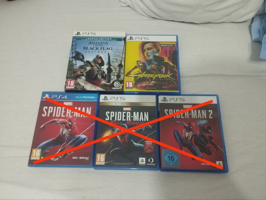 Assassin's Creed Black Flag, Cyberpunk 2077 и др.