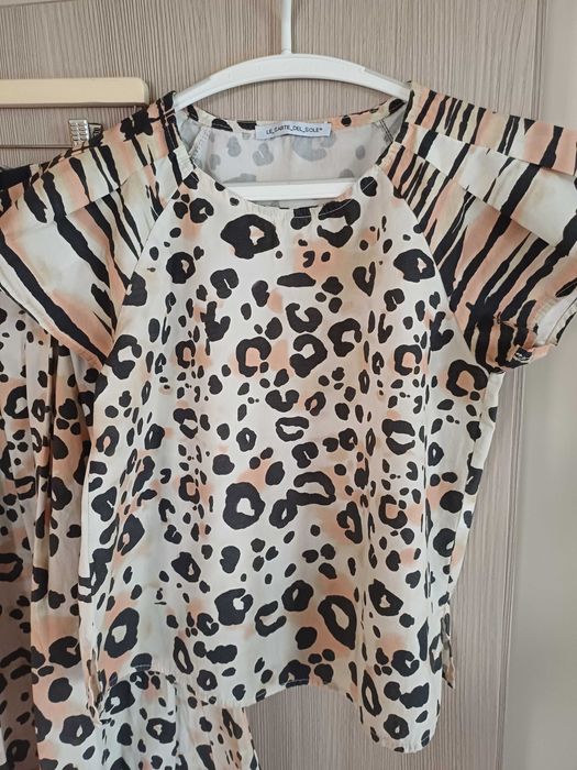 Летен сет от топ и пола, размер XS