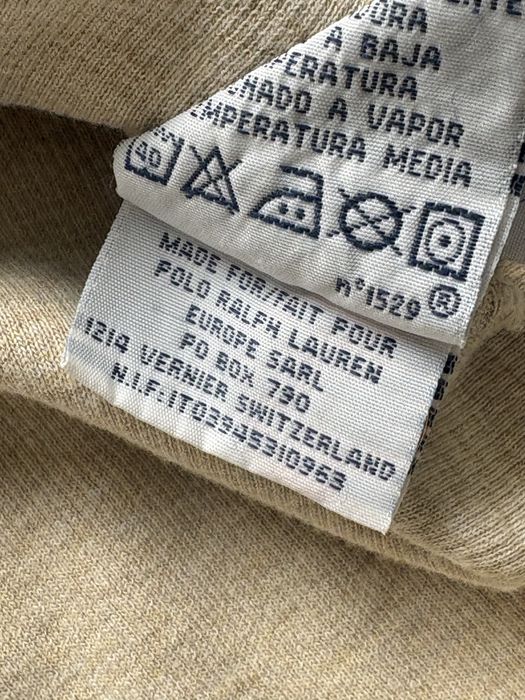 Пуловер Polo Ralph Lauren c четвьрт цип - размер L