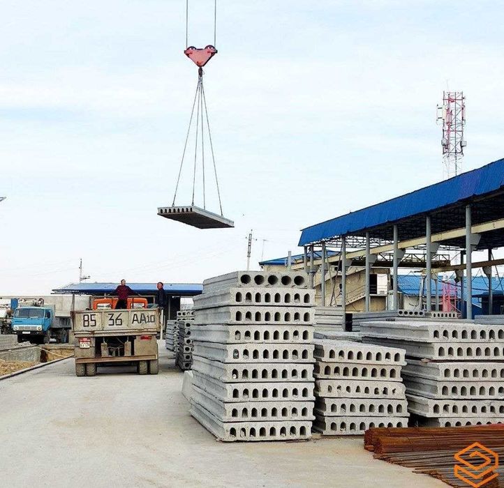 Bepul etkazib beramiz. Beton plitalar va beton mahsulotlari.