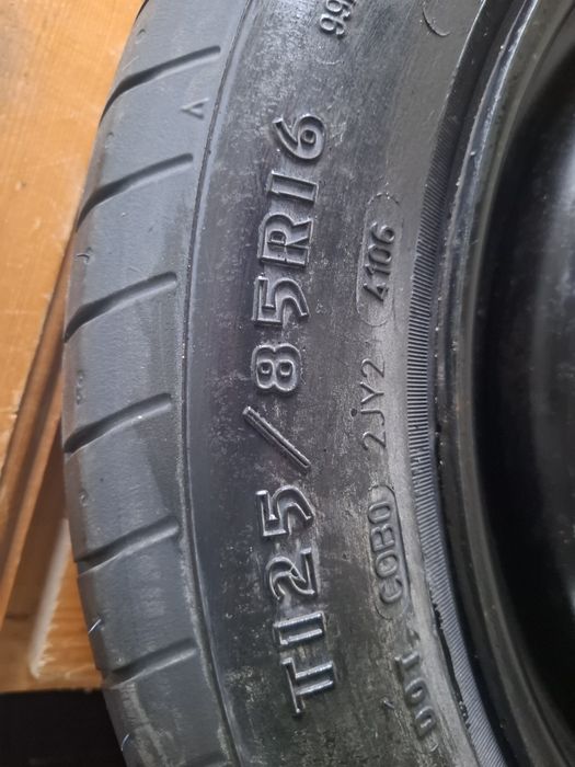 Vând Roata Rezerva Slim Ford Focus T125/85/R16