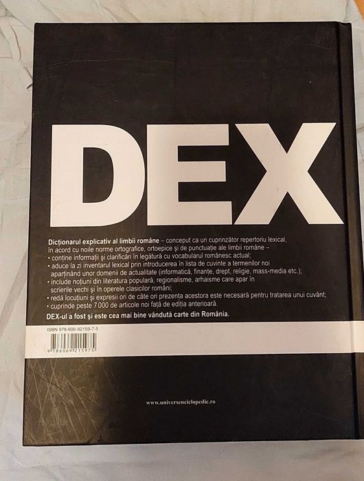 DEX- Dictionarul explicativ al limbii romane