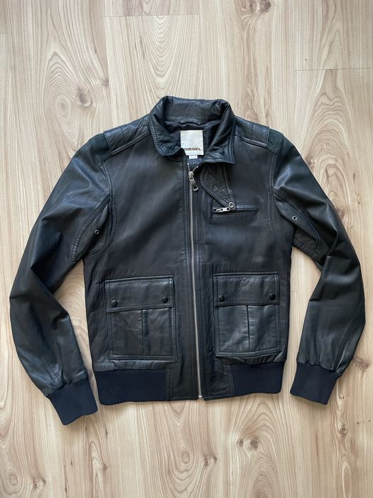 DIESEL / мъжко кожено(естествена) яке М/S