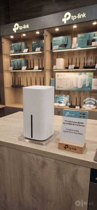 Dostavka.TP-Link Archer NX200 AX1800 CPE Simkartalik 5G Wi-Fi router