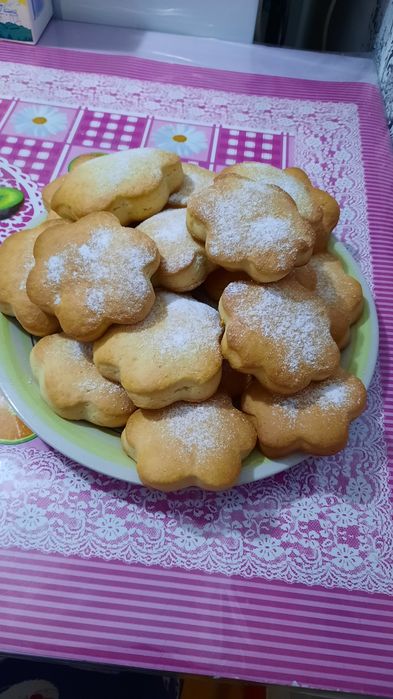 Коржики молочные к чаю