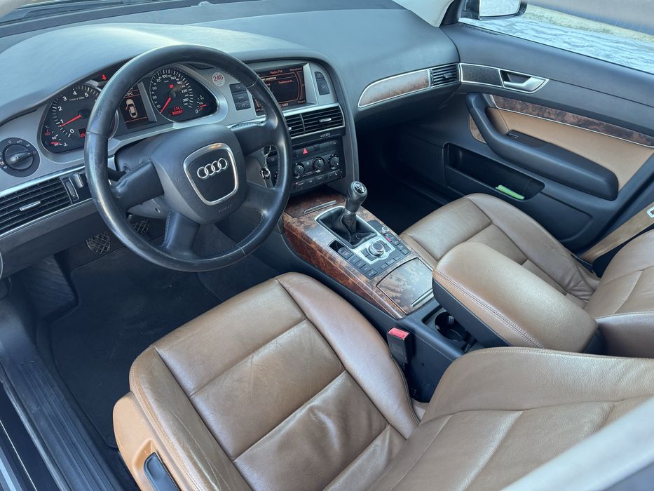 Audi a6 2.8fsi /2008/Navigatie/Interior piele coniac/