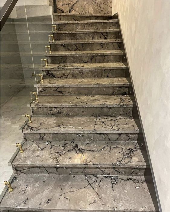 Гранит травертин мрамор ступени подступени