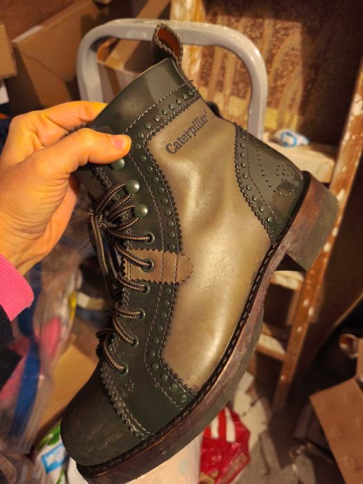 Зимни кожени боти Caterpillar