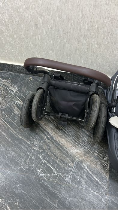Krausman Rider Soft Grey 3 in 1 + Scoică ADAC – Stare Foarte Bună