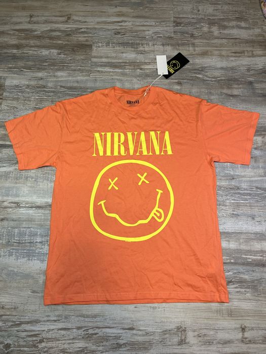 Nirvana - ориг нова мъжка тениска loose fit. М.