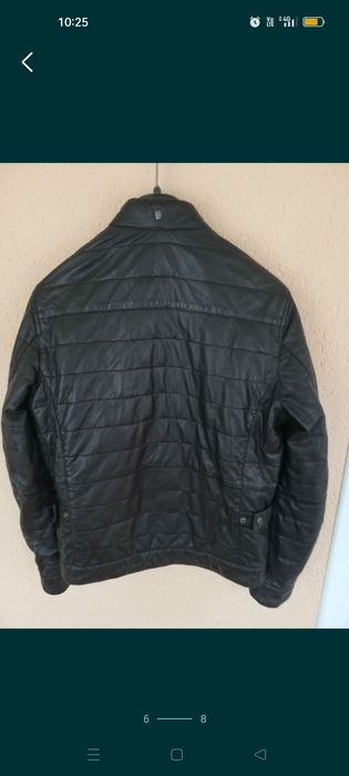 Geacă piele bărbați Massimo Dutti M