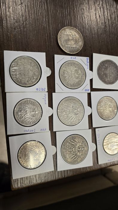 Сребърни монети 3 евро на грам в 999 проба