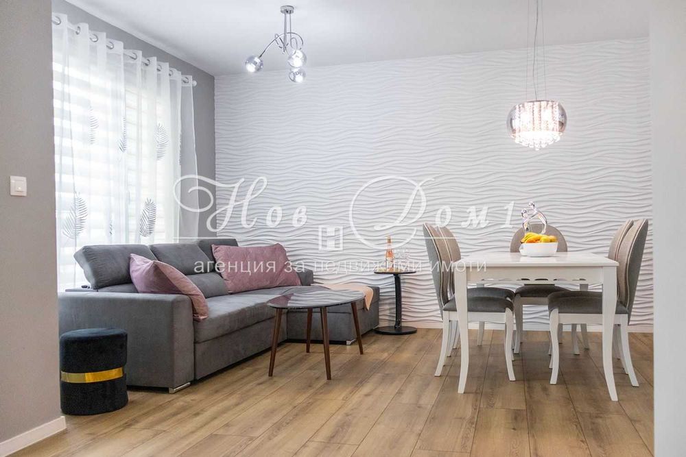 Дава се под наем Двустаен апартамент в Варна, Чайка - 73 кв.м за 816 € - Снимка #1