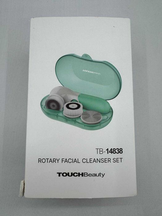 Aparat electric pentru curatarea fetei, verde, TOUCHBeauty